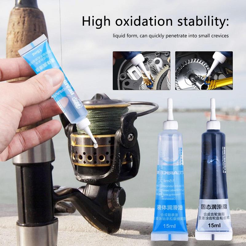 Reel Bag - Fishing Reel Lubricant 15ml Reel Cleaner