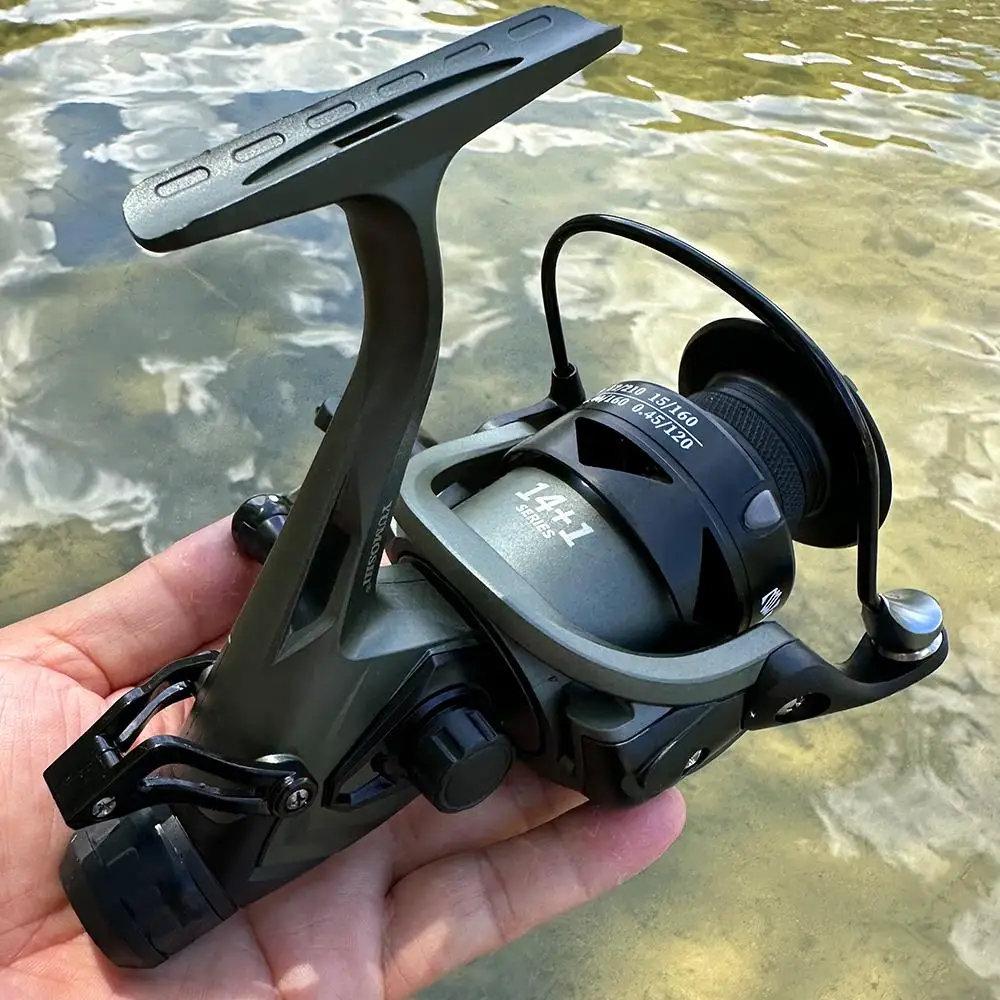 Dual Brake Spinning Reel Light - đánh giá và giá Trolling Reel