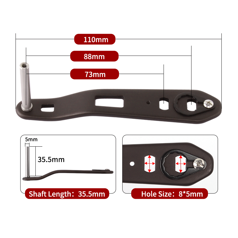 Ruke Alloy Fishing Reel Handle - đánh giá và giá Trolling Reel