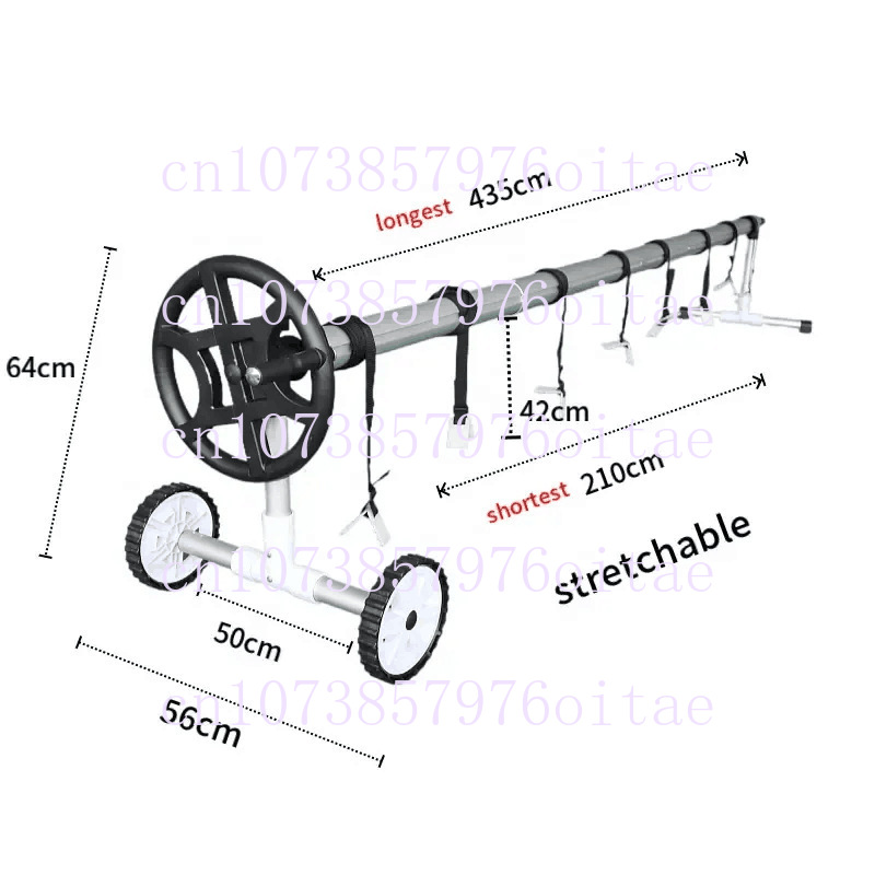 Black Movable Aluminum Pool Co - đánh giá và giá Reel Cover
